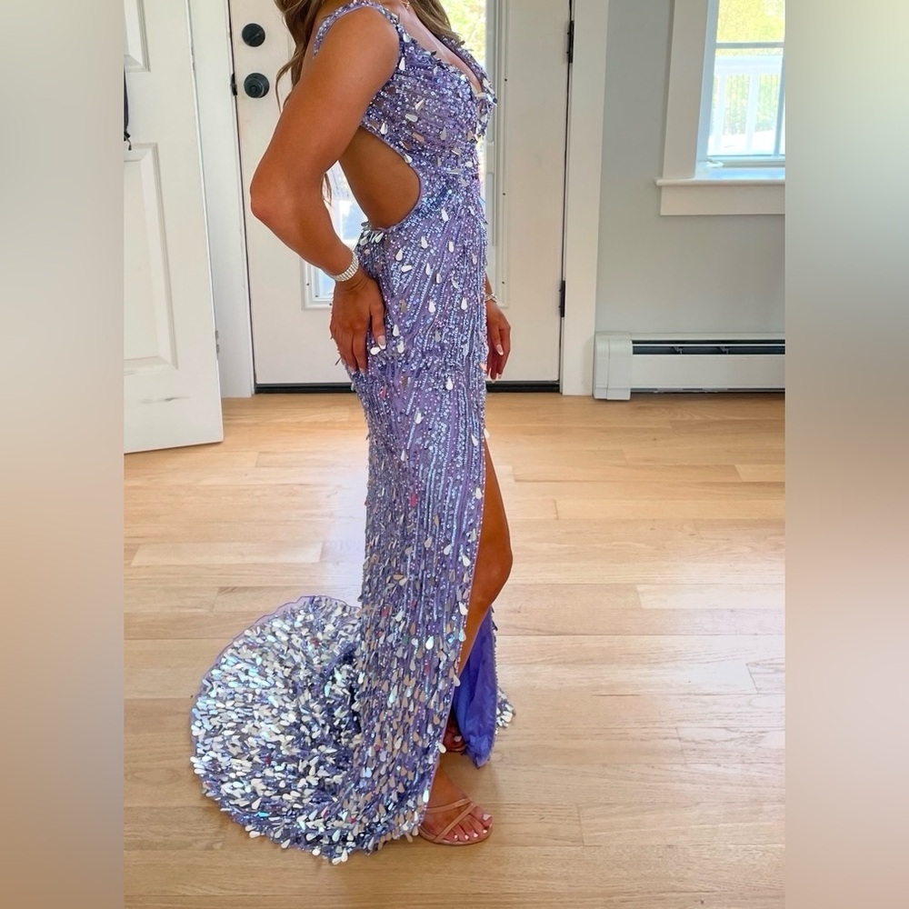 SHERRI HILL 54912 Lilac size 0